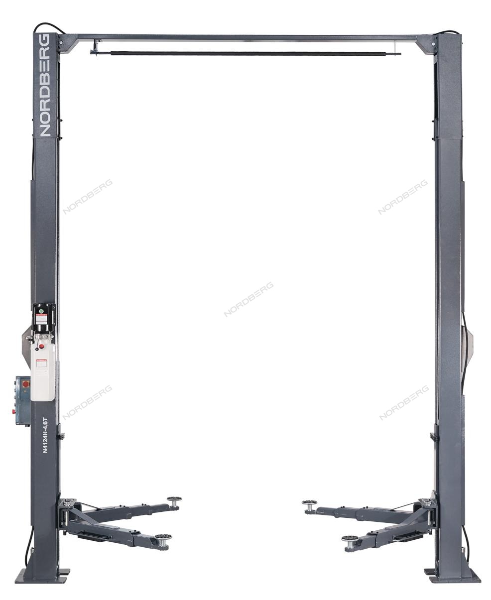 Подъемник 380V 2х стоечный 4,5т с верхней синхронизацией с электростопорами