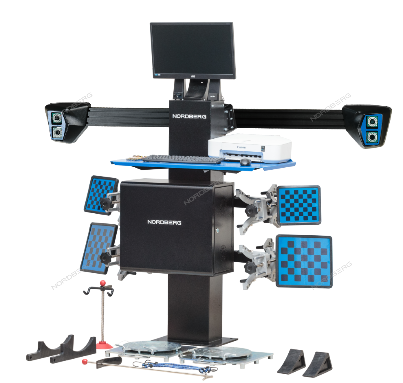 Стенд сход-развал 3D модель (укороченная колонна для ям) NORDBERG C802PIT