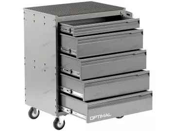 Тележка инструментальная, 5 выдвижных ящиков