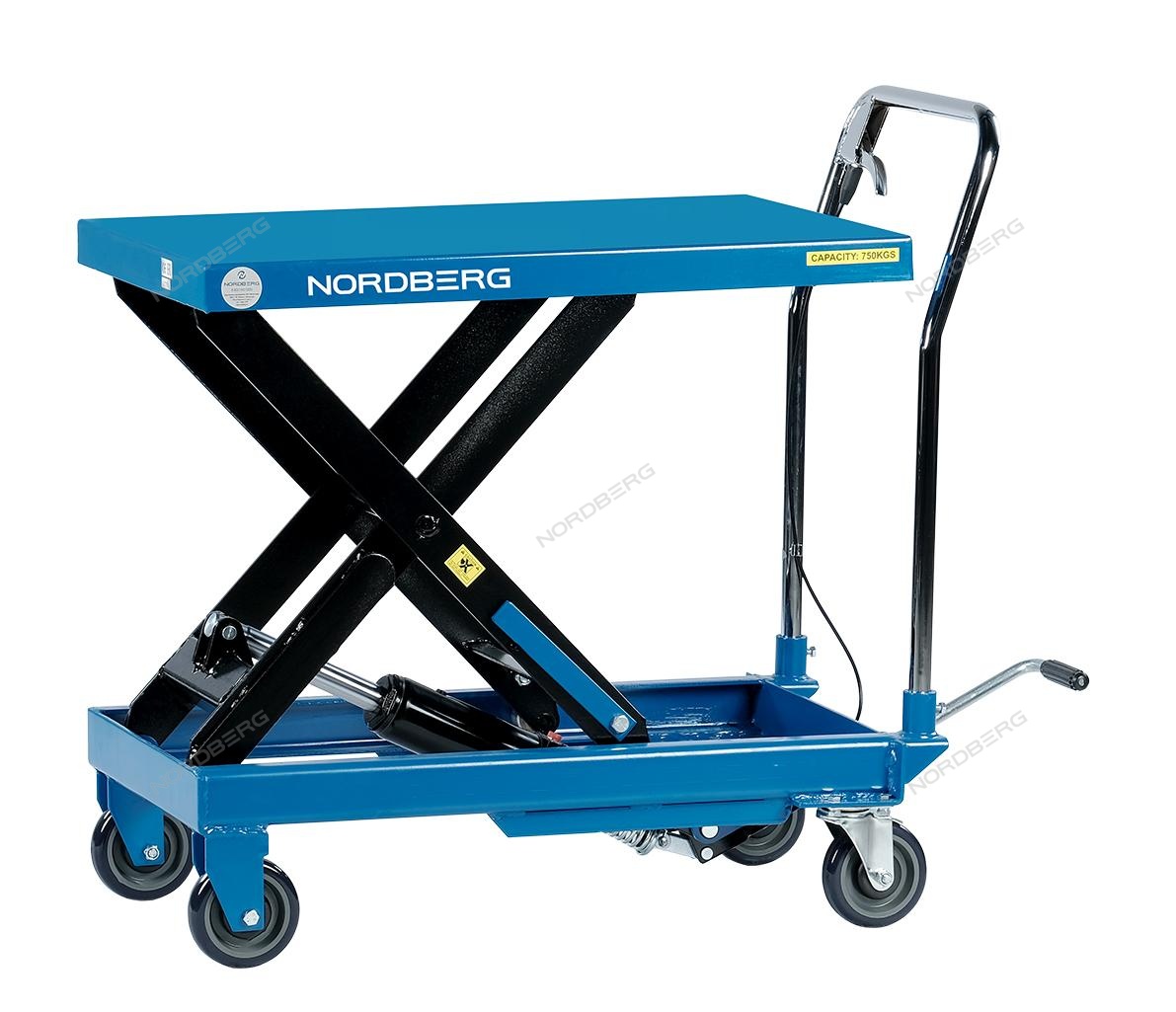 Стол подъемный гидравлический 750 кг