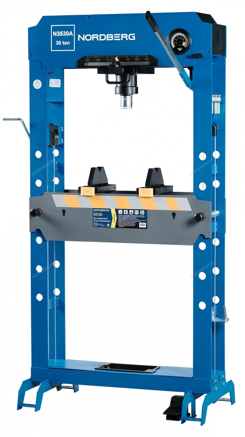 Пресс гидравлический PRO, 30 т, пневмопривод