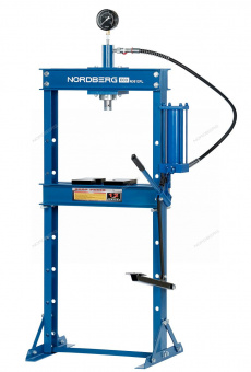 Пресс гидравлический, 12 т, разборная рама