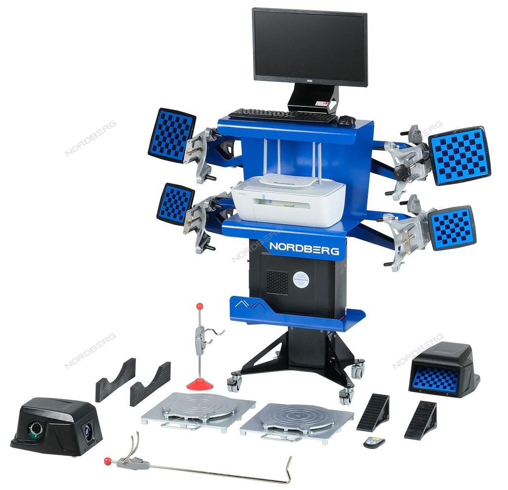 Стенд сход-развал 3D модель для ям и подъемников NORDBERG C803