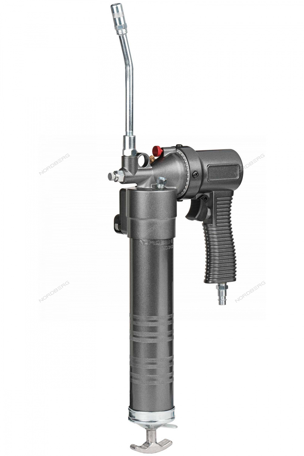 Шприц плунжерный пневматический для густой смазки, с брс тубы, 400 мл