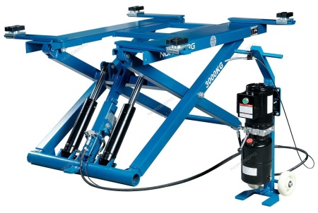 Подъемник ножничный мобильный, 3 т, 220 В