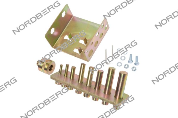 Насадок комплект с матрицей, для гидравлического пресса