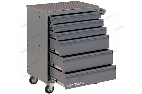 Тележка инструментальная, 6 выдвижных ящиков