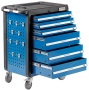 Тележка инструментальная профессиональная (синяя)