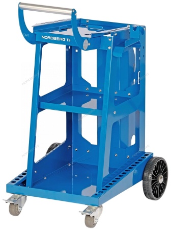 Тележка для сварочного аппарата, синяя