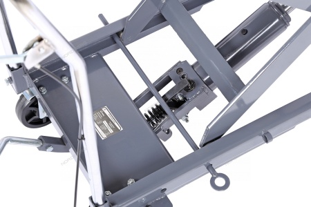 Стол подъемный гидравлический, 300 кг, двойные ножницы, серый