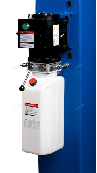 Подъемник 220V 2х стоечный 4т (синий)