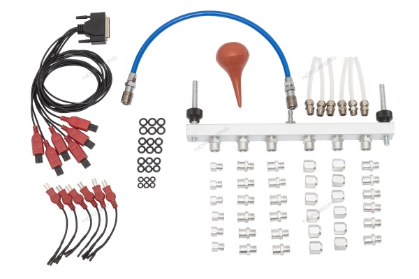 Установка для промывки инжекторов на тумбе