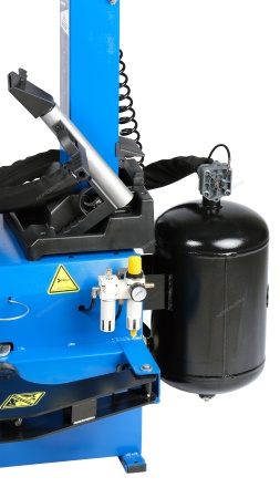 Станок шиномонтажный автомат, двухскоростной, взрывная накачка, 380 В, синий