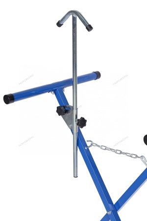 Стенд для покраски деталей Х-образный с регулируемыми держателями