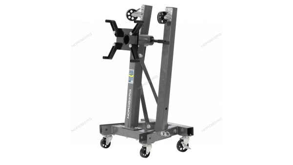 Стенд для ремонта двигателя складной, 900 кг, серый