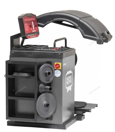 Станок балансировочный 380V для грузовых машин, серый