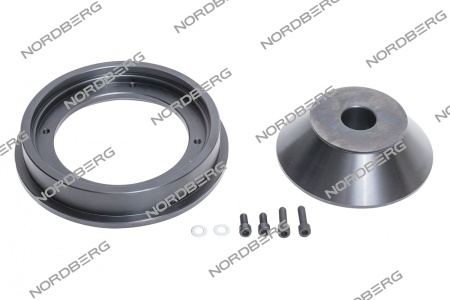 Комплект на вал 36 мм, размер 107-160 мм для балансировочного станка (конус+шайба)