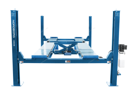 Подъемник четырехстоечный 6,5 т, для сход-развала, синий