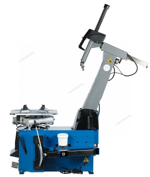 Станок шиномонтажный 380V автомат, 2х скоростн, зажимы 14-27", синий