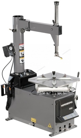 Станок шиномонтажный 380V п/автомат, 2х скоростн, зажимы 13-26", взрыв подк, серый