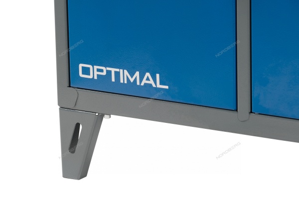 Верстак слесарный 3-х тумбовый, 3 створки /OPTIMAL-NW303/