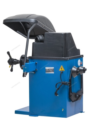 Станок балансировочный с ручным вводом параметров, синий