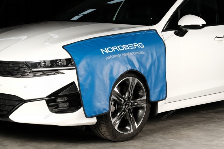 Накидка на крыло 110х65 с вырезом с магнитом и подкладкой