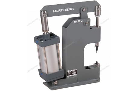 Пневматический станок для заклепки тормозных колодок, цилиндр 160, с тумбой