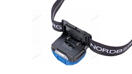 Фонарь светодиодный налобный, аккумуляторный