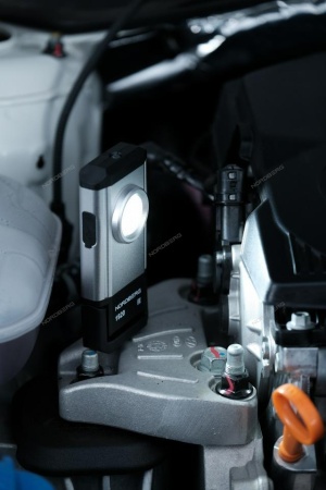 Фонарь светодиодный, аккумуляторный, с бесконтактным зарядным устройством