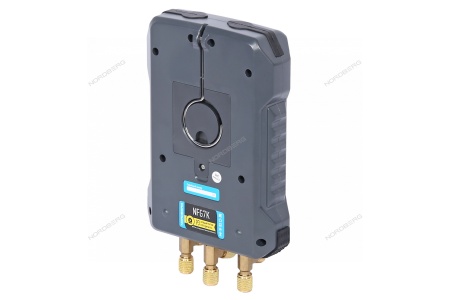 Коллектор манометрический электронный со шлангами и муфтами в кейсе