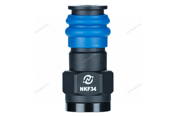 Разъем композитный "мама" быстросъемный - резьба F1/2"