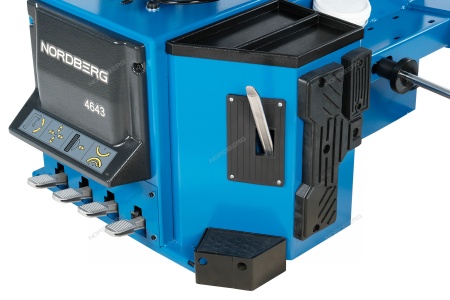 Станок шиномонтажный 380V автомат, 2х скоростн, зажимы 16-30" (синий)