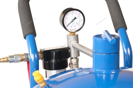 Установка пескоструйная, бак для песка, 74 л