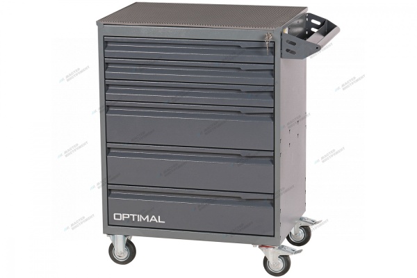 Тележка инструментальная, 6 выдвижных ящиков (RAL 7012/7015)