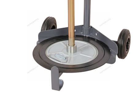 Установка ручная для раздачи густой смазки из бочек 20-60 л, с тележкой