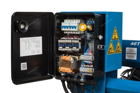 Станок шиномонтажный для грузовых автомобилей, синий