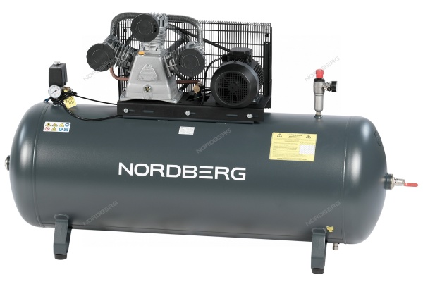 Компрессор поршневой с ременной передачей 380 В, ресивер 500 л, 950 л/мин