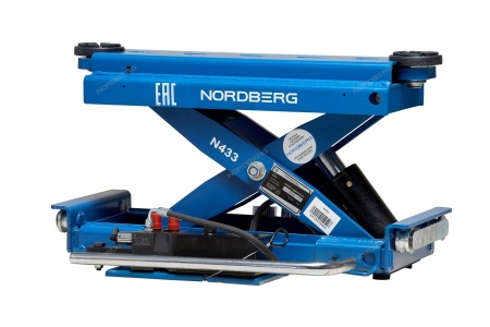 Траверса с ручным приводом г/п 3т. для подъемников N634, 4445J, 4450J, синяя