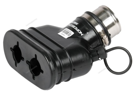 Насадка резиновая овальная на шланг D=75 мм