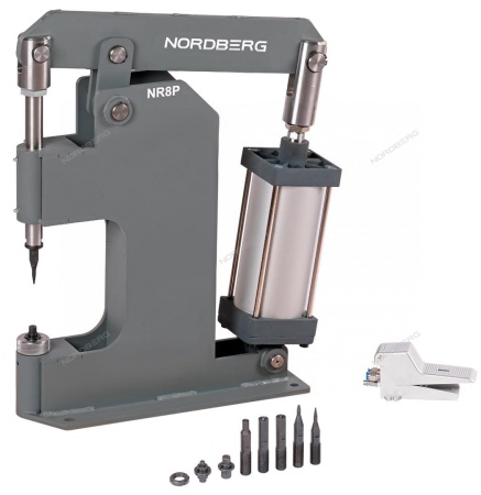 Пневматический станок для заклепки тормозных колодок, цилиндр 125 NORDBERG NR8P