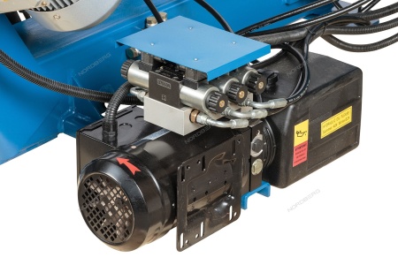 Станок шиномонтажный для грузовых автомобилей, синий