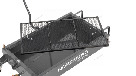 Емкость для сбора масла на колесах, 58 л, серая