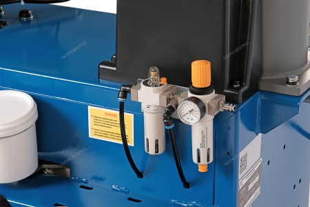 Станок шиномонтажный 380V п/автомат, 2х скор, стол с накладками, синий