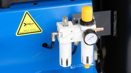 Станок шиномонтажный автомат, двухскоростной, взрывная накачка, 380 В, синий