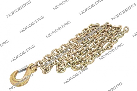 Цепь рабочая с крюком для стапеля