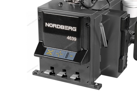 Станок шиномонтажный 380V п/автомат, 2х скор, стол с накладками, серый