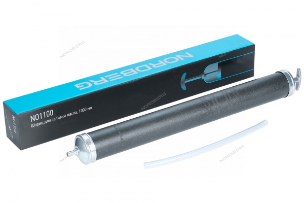 Шприц для заливки масла, 1000 мл