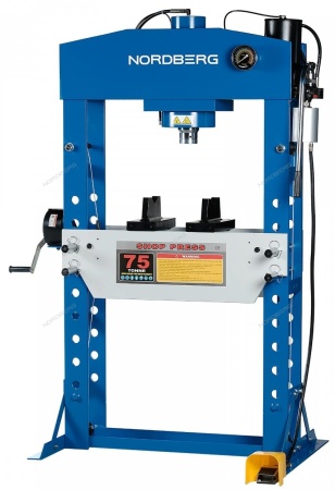 Пресс гидравлический, 75 т, пневмоуправление