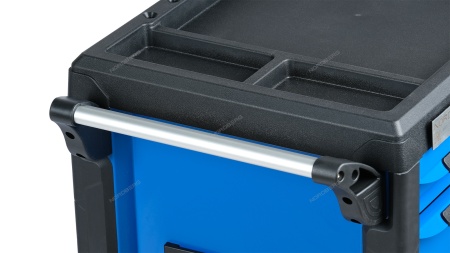 Тележка инструментальная с системой защиты от опрокидывания (серая)